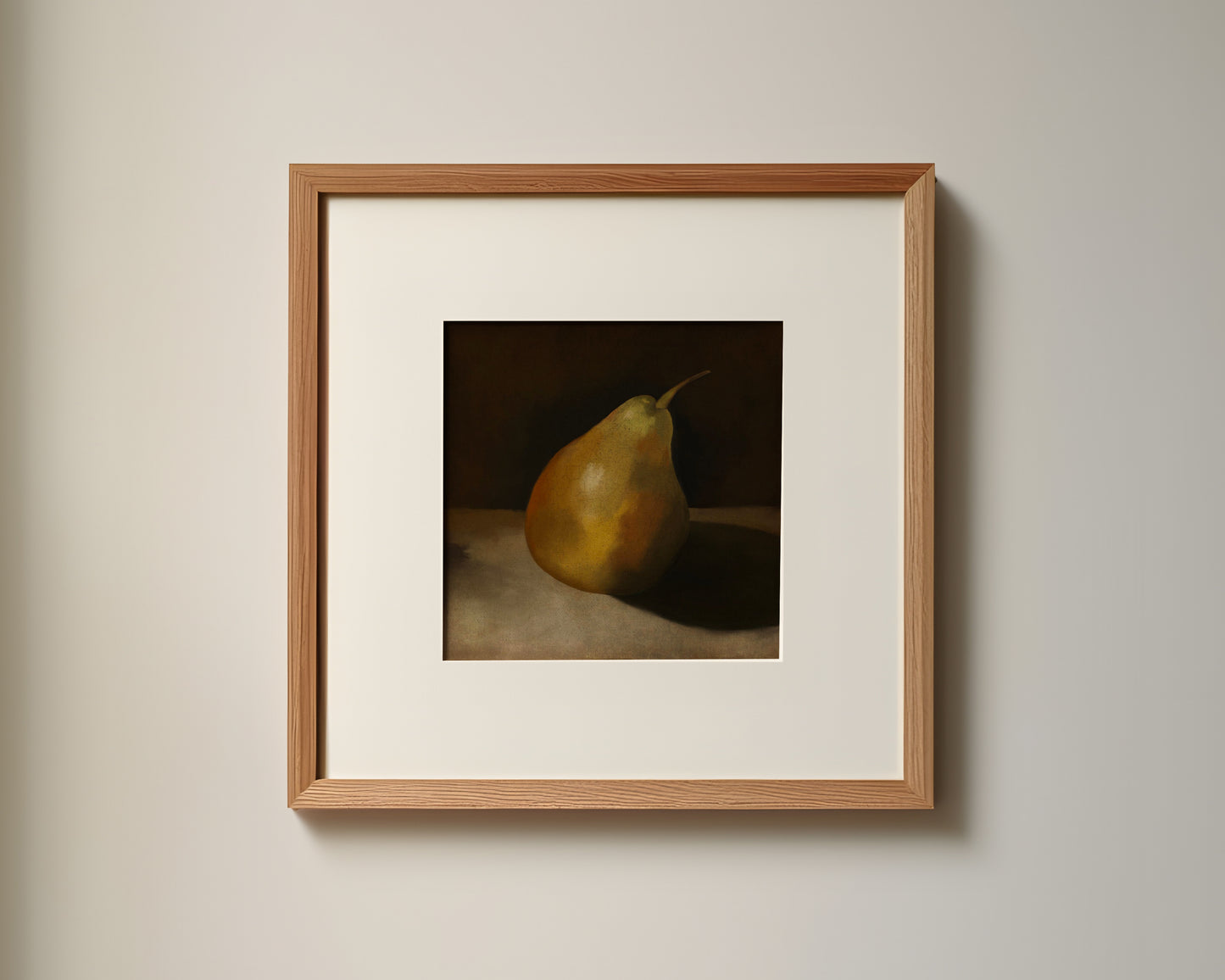 Still Life Pear, Fine Art Print