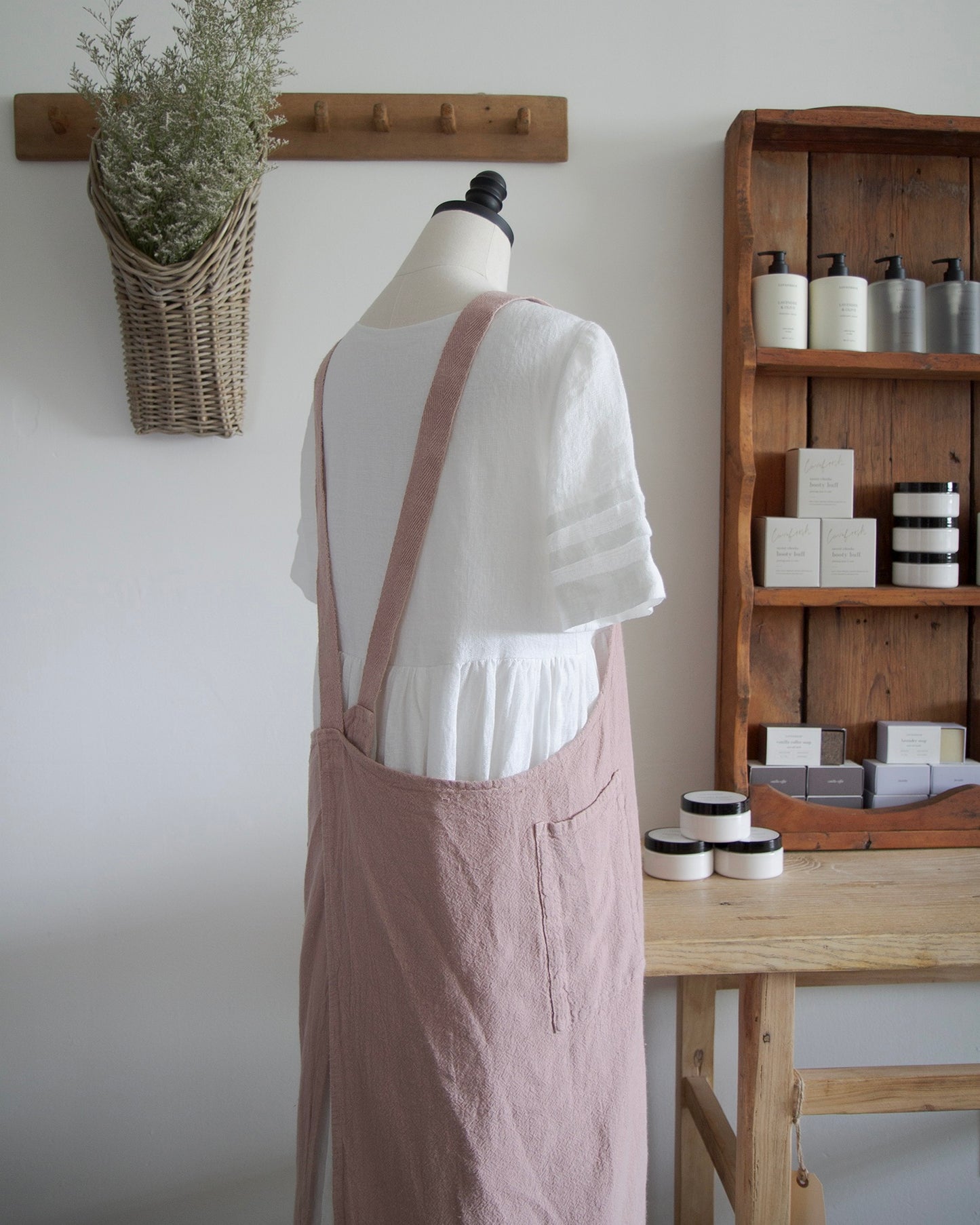 French Made Linen Apron