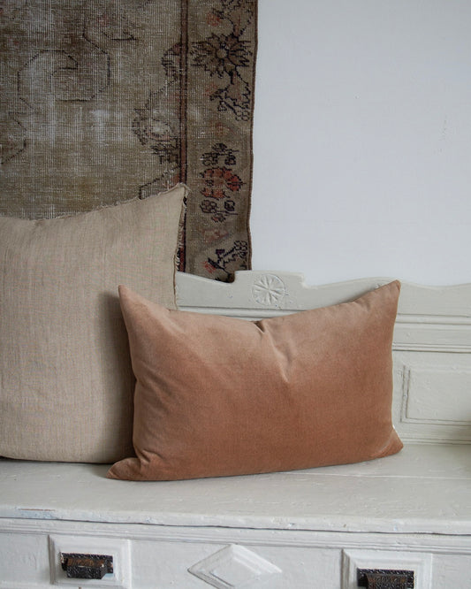 Velvet Lumbar Pillow