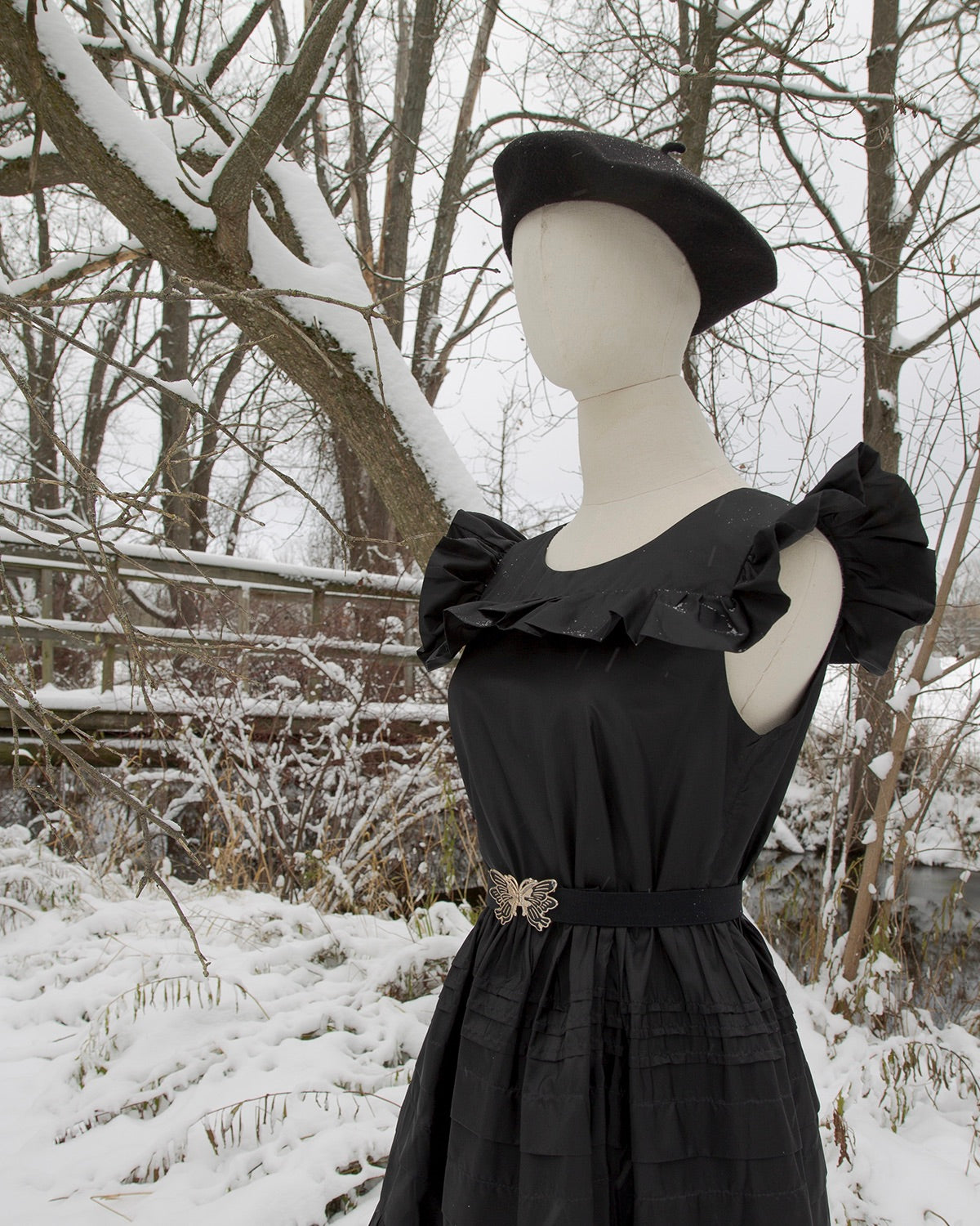 The Winter Butterfly Dress