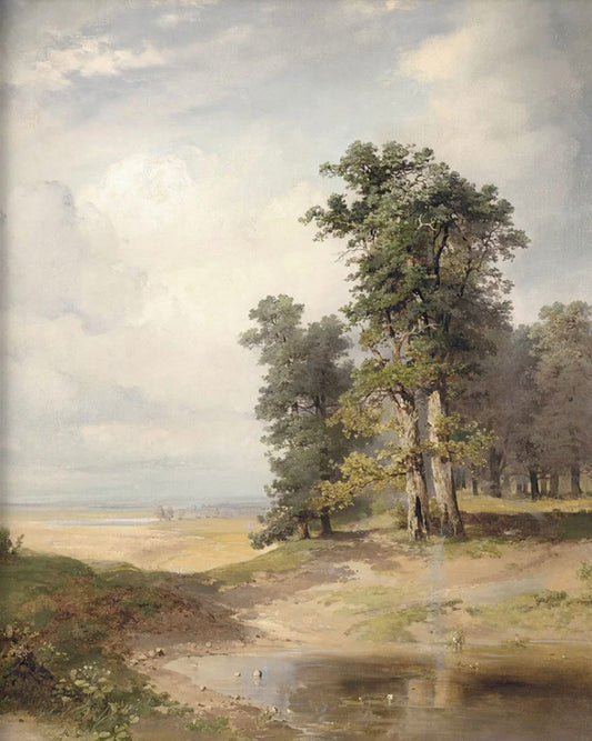 Vintage Landscape Print