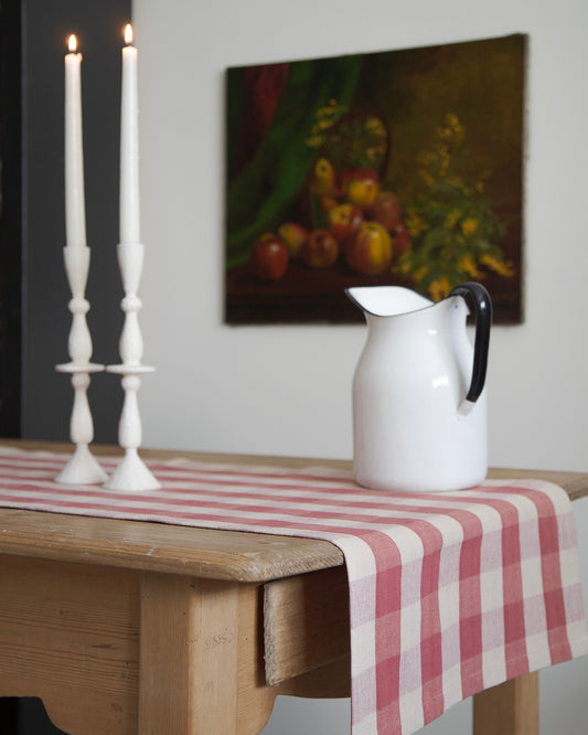 Vintage Enamel Pitcher