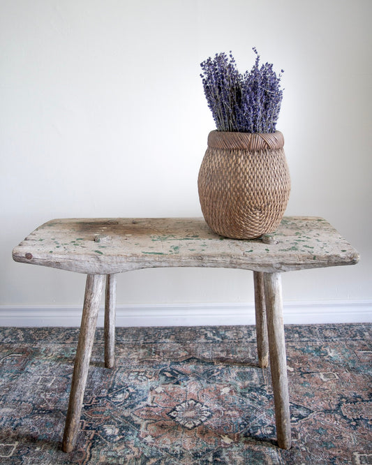 Primitive Country Bench | Side Table