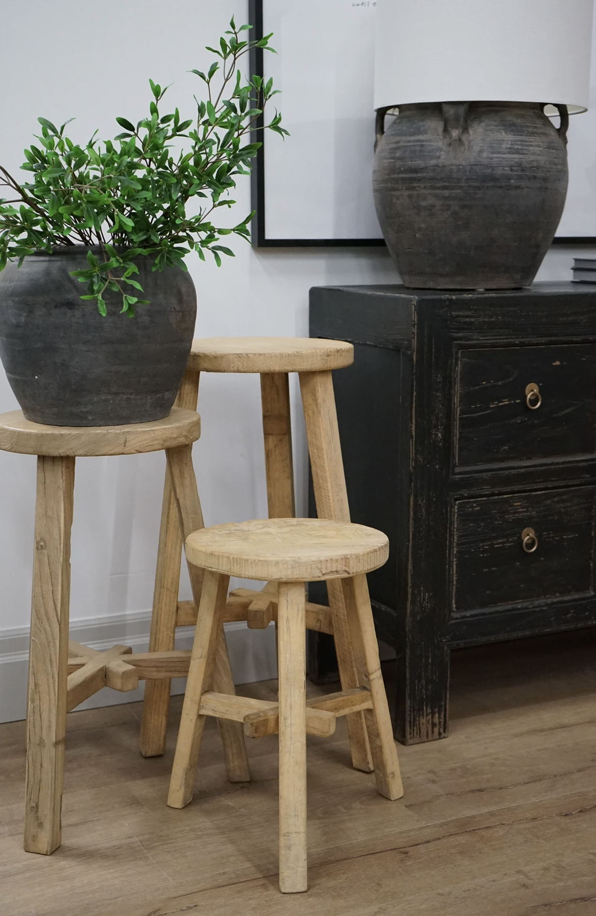 Reclaimed Wood Stool