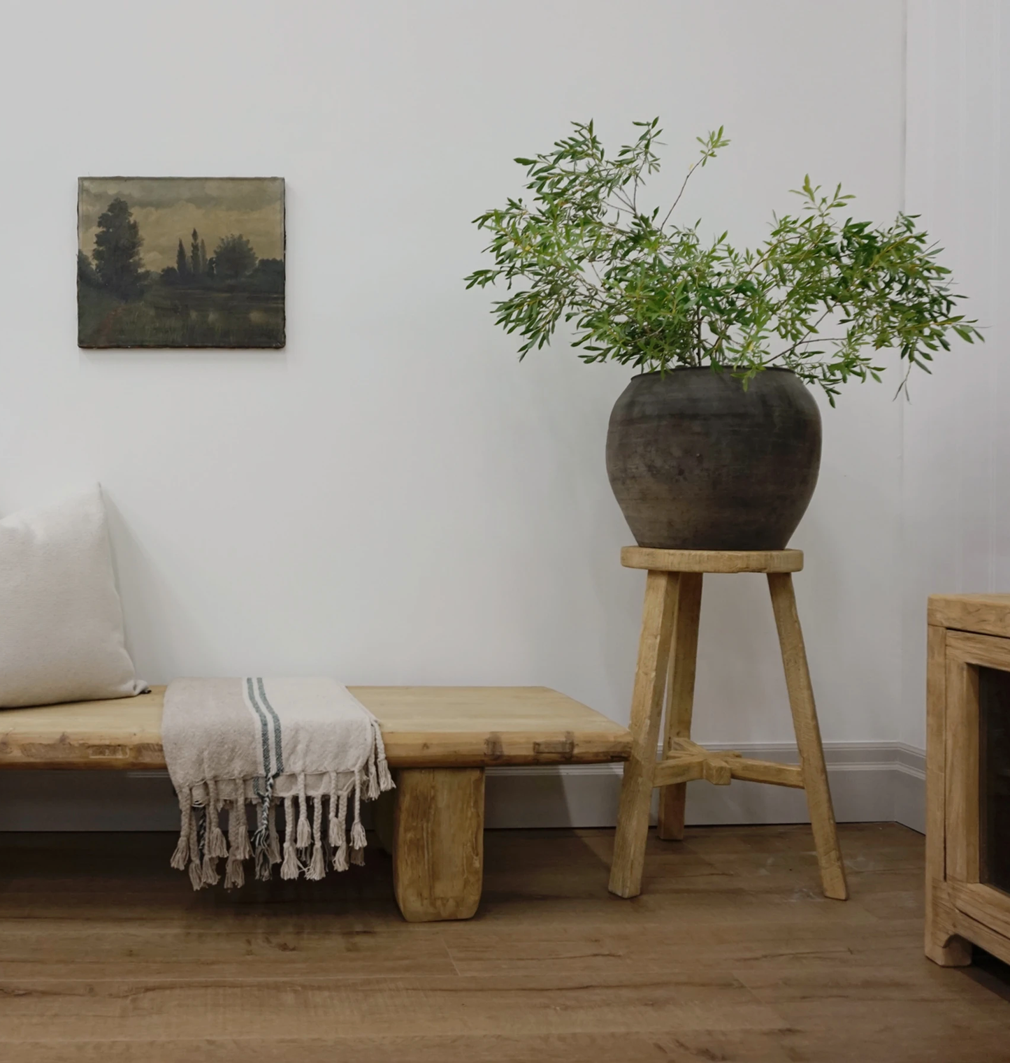 Reclaimed Wood Stool