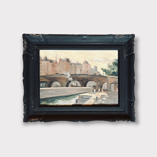 Le Havre France, Original Oil Painting