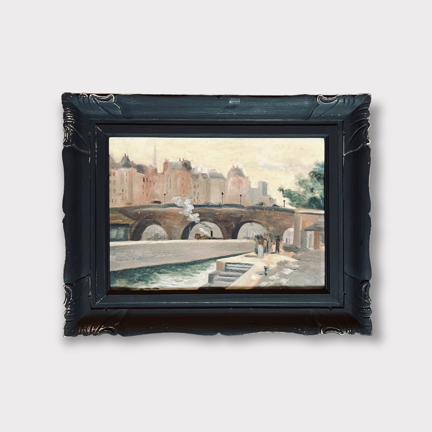 ‘Le Havre France’ Original Oil Painting